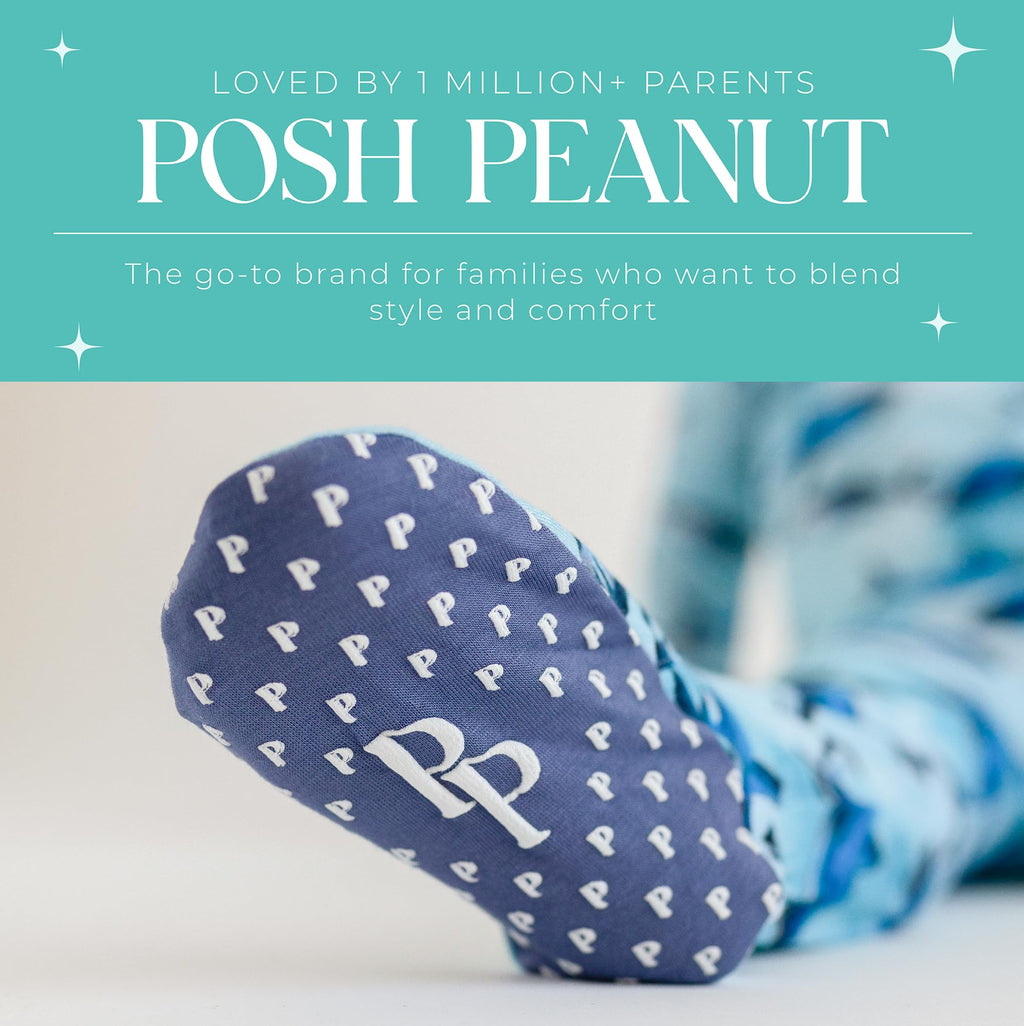 Posh Peanut Convertible Baby Sleepers, Boy Toddlers Footless Pajamas