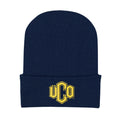 College Baby Infant Knit Cap Central Oklahoma Broncos Logo - Navy - Newborn
