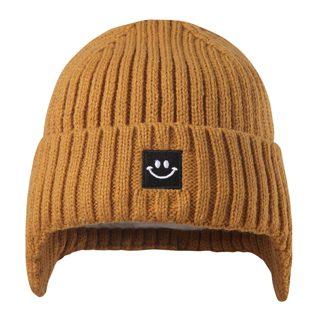 MaxNova Baby Hat 3-8T Camel/Gray Apricot 2 Pack