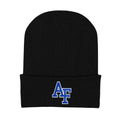 College Baby Infant Knit Cap Air Force Falcons Logo - Black - Newborn