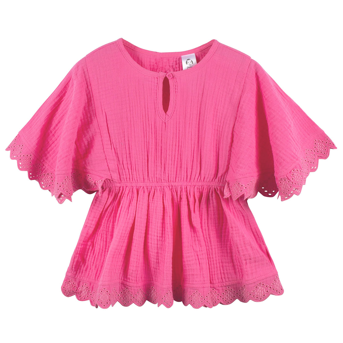 Gerber Baby and Toddler Girls Swim Cover Up, Navy, 12 Months