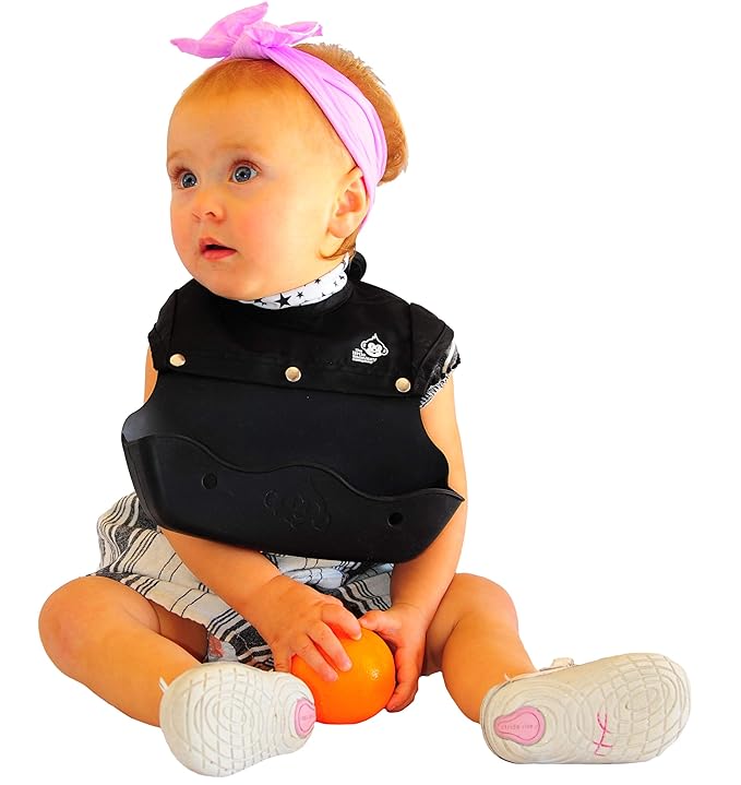 Silicone Bibs for Babies and Toddlers - Wipes Clean in Seconds Waterproof Bib Protects from Every Mess - Made with Premium Materials