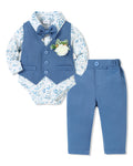 SANMIO Baby Boy Easter Outfit Suit Infant Gentleman Baptism 0-24M