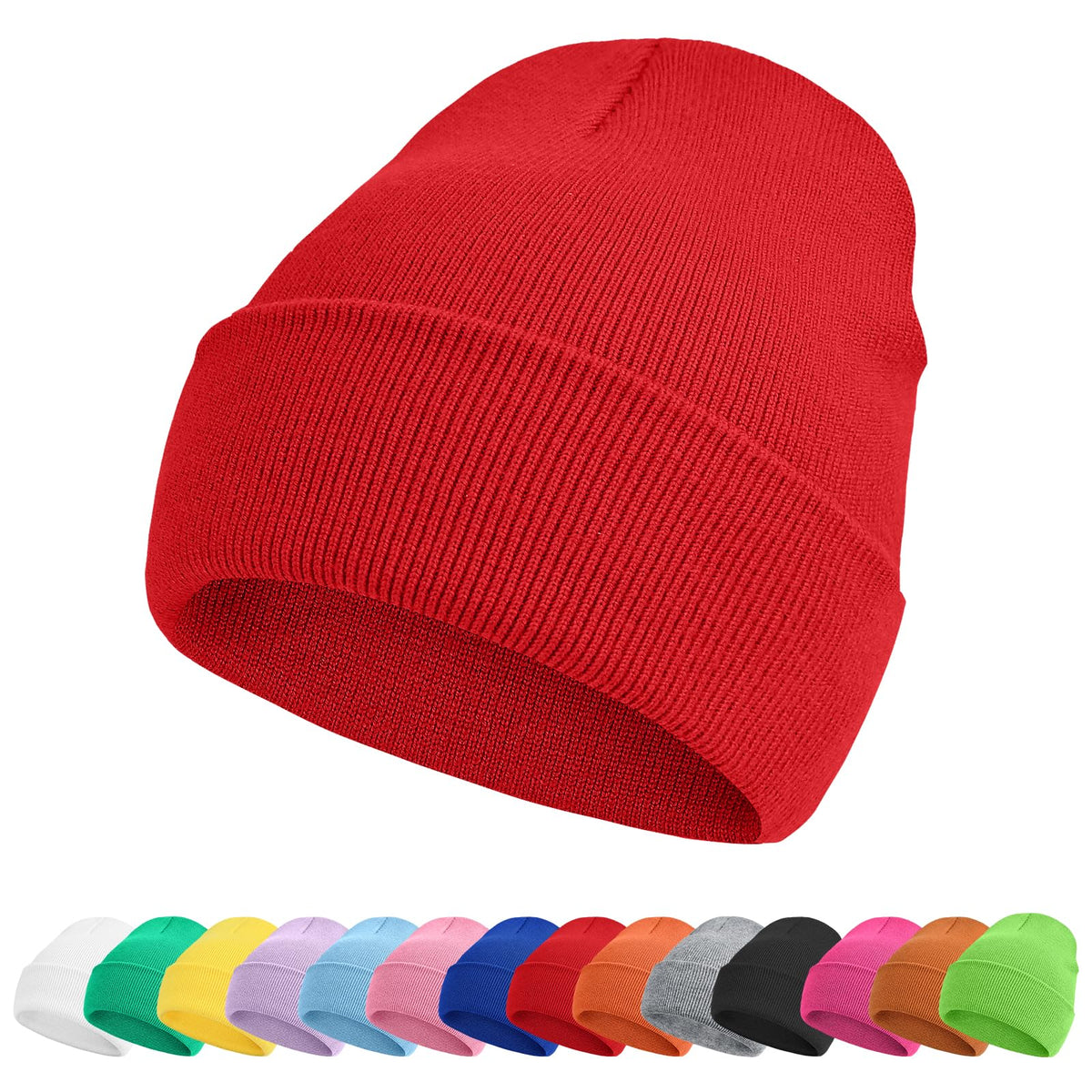 ZOORON Toddler Beanie Baby Kids Beanies Warm Winter Hat Knit Skull Cap for Boys & Girls Soft Children Infant Hat