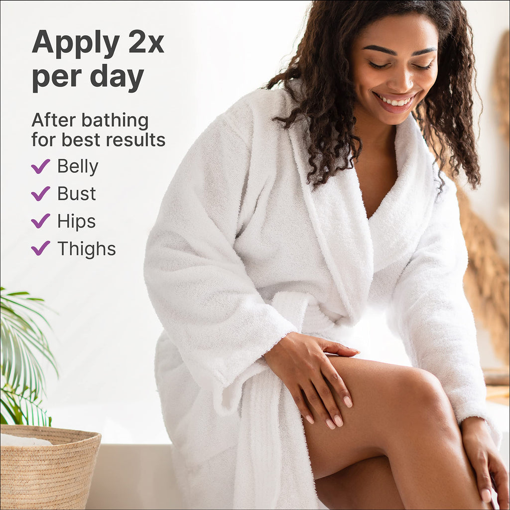 TriLASTIN Stretch Mark Cream for Pregnancy – Hydrating Belly Cream for Pregnant Women- Shea Butter & Vitamin E, Paraben Free, No Added Fragrances - Maternity Body Lotion – 4 oz, 2 Pack