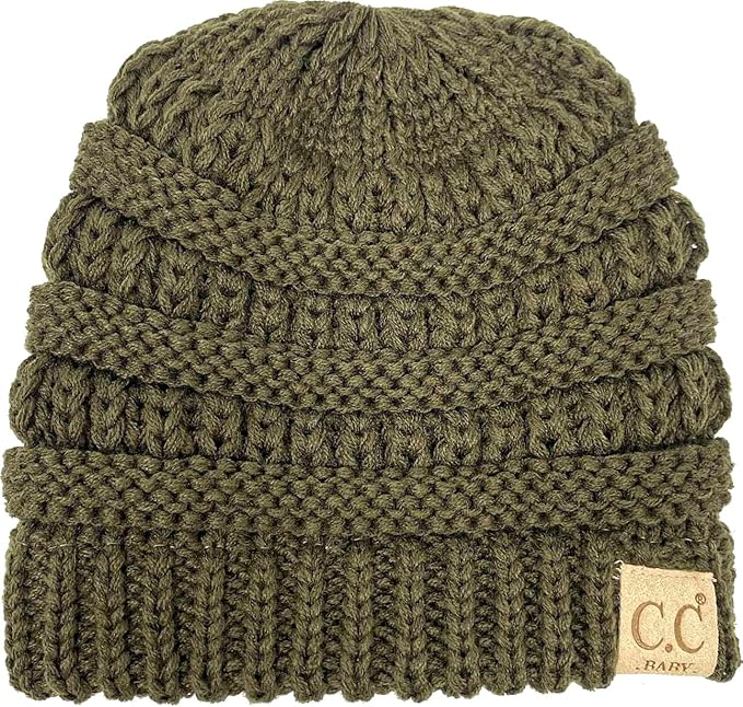 Funky Junque Baby Winter Hat – Cute Newborn Hats, Cozy Warm Infant Beanie, Soft Knit Stocking Stuffer for Babies 0–12 Months