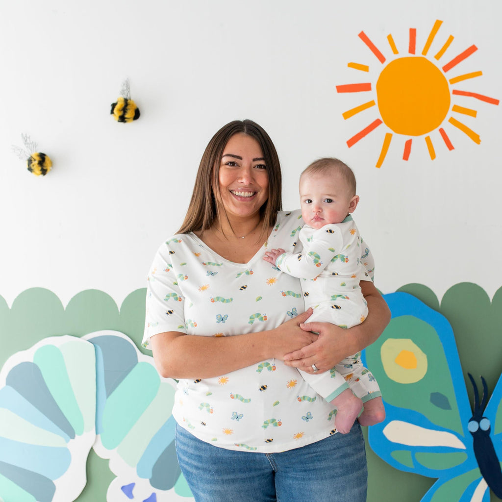 KYTE BABY Zippered Romper in The Very Hungry Caterpillar™ and Friends