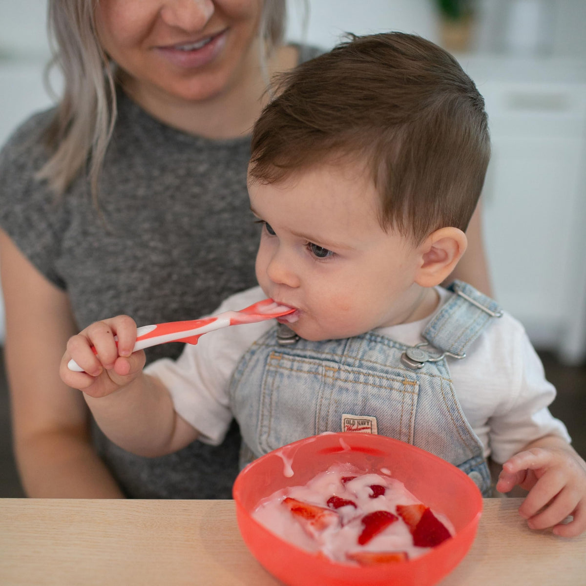 Dr. Brown's Soft-Tip Toddler Feeding Spoons, 24 Pack, Multi
