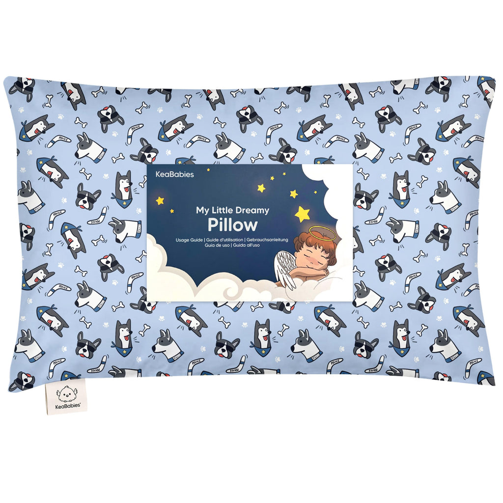Toddler Pillow with Pillowcase, 13x18 My Little Dreamy Pillow (Pawtrol)