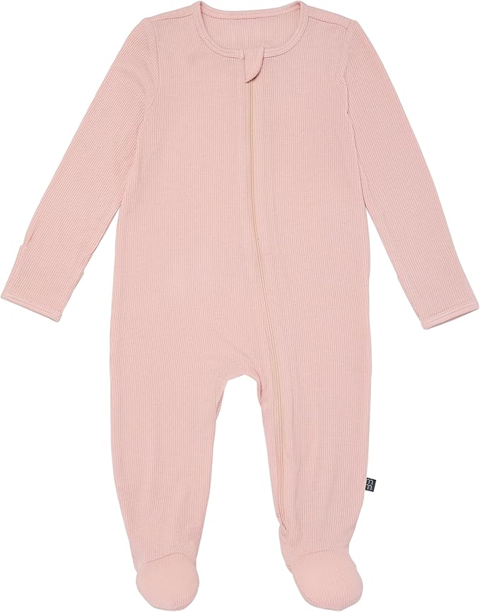 Modern Moments by Gerber Baby Girls' Viscose Sleep 'N Play With Mittens, Ivory Wildflower, 6-9 Months