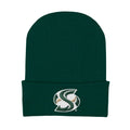College Baby Knit Cap Sacramento State Hornets Logo - Hunter - Newborn