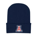 College Baby Infant Knit Cap Arizona Wildcats Logo - Navy - Newborn