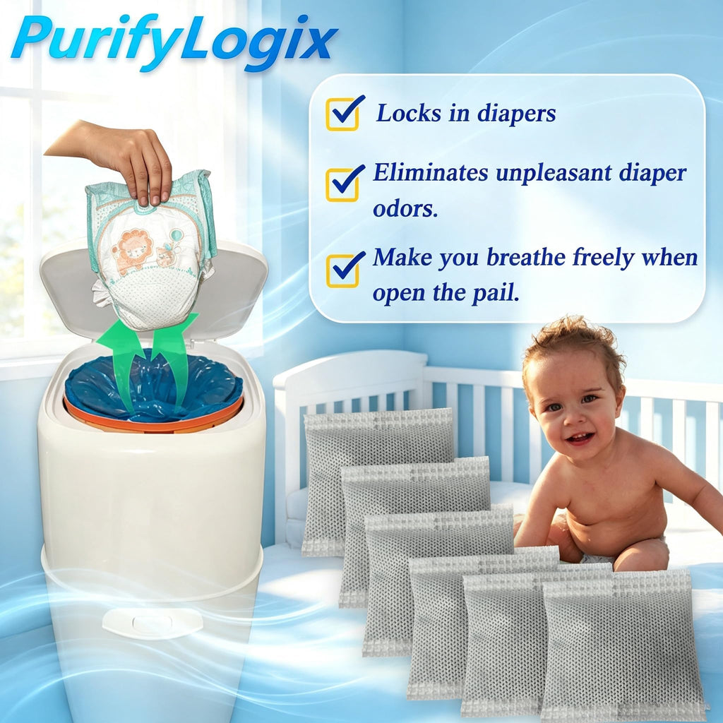 PurifyLogix Deodorizers for Diaper Genie Complete and Expressions Pail