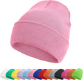ZOORON Toddler Beanie Baby Kids Beanies Warm Winter Hat Knit Skull Cap for Boys & Girls Soft Children Infant Hat
