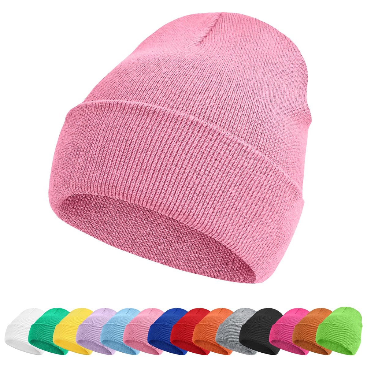 ZOORON Toddler Beanie Baby Kids Beanies Warm Winter Hat Knit Skull Cap for Boys & Girls Soft Children Infant Hat