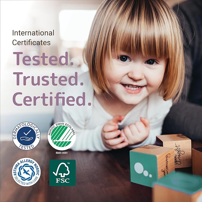 Bambo Nature Hypoallergenic Dream Baby Diapers, Premium Eco-Labeled Sustainable Diapers, Enhanced Leakage Protection, Totally Chlorine-free, Skin Friendly, and Super Absorbent - Size 2 (384 Count)