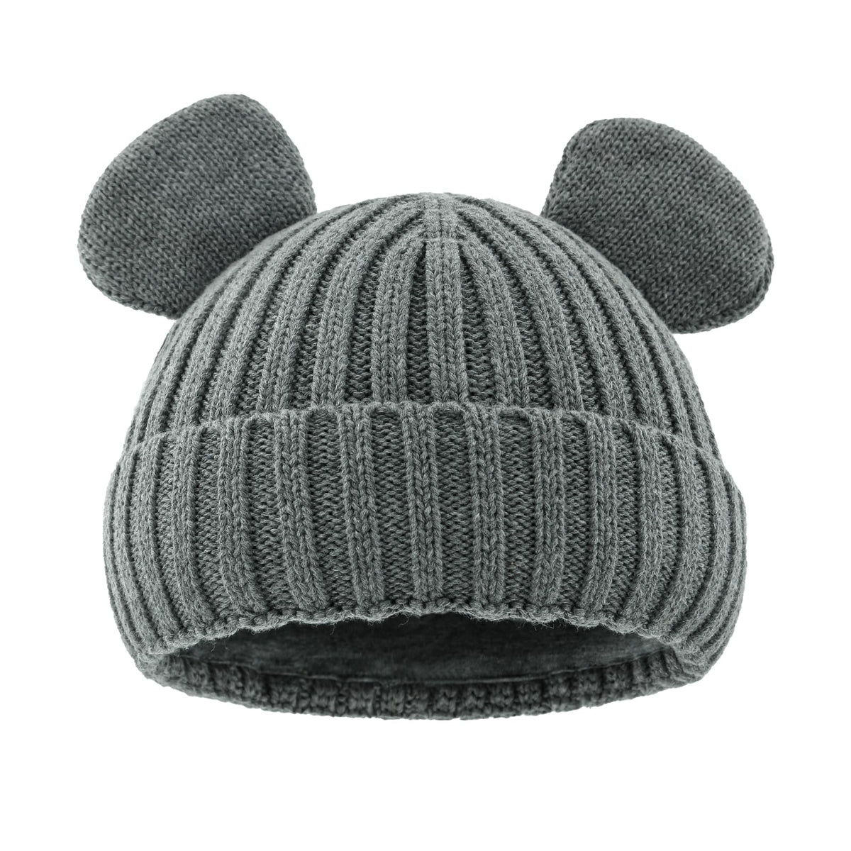 RUIKUNA Toddler Boy Winter Beanie Baby Knit Hat Warm Girl Beanies Newborn Cute Hats for Kids (6-24 Months, Navy)