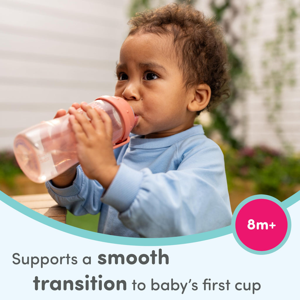 NUK Active Sippy Cup, 10 oz, 2 Pack, 12+ Months, Timeless Collection, Exclusive