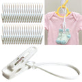 HASHI Baby Clothes Hangers Clips 36 Pack, Kids Pants Closet Organizer