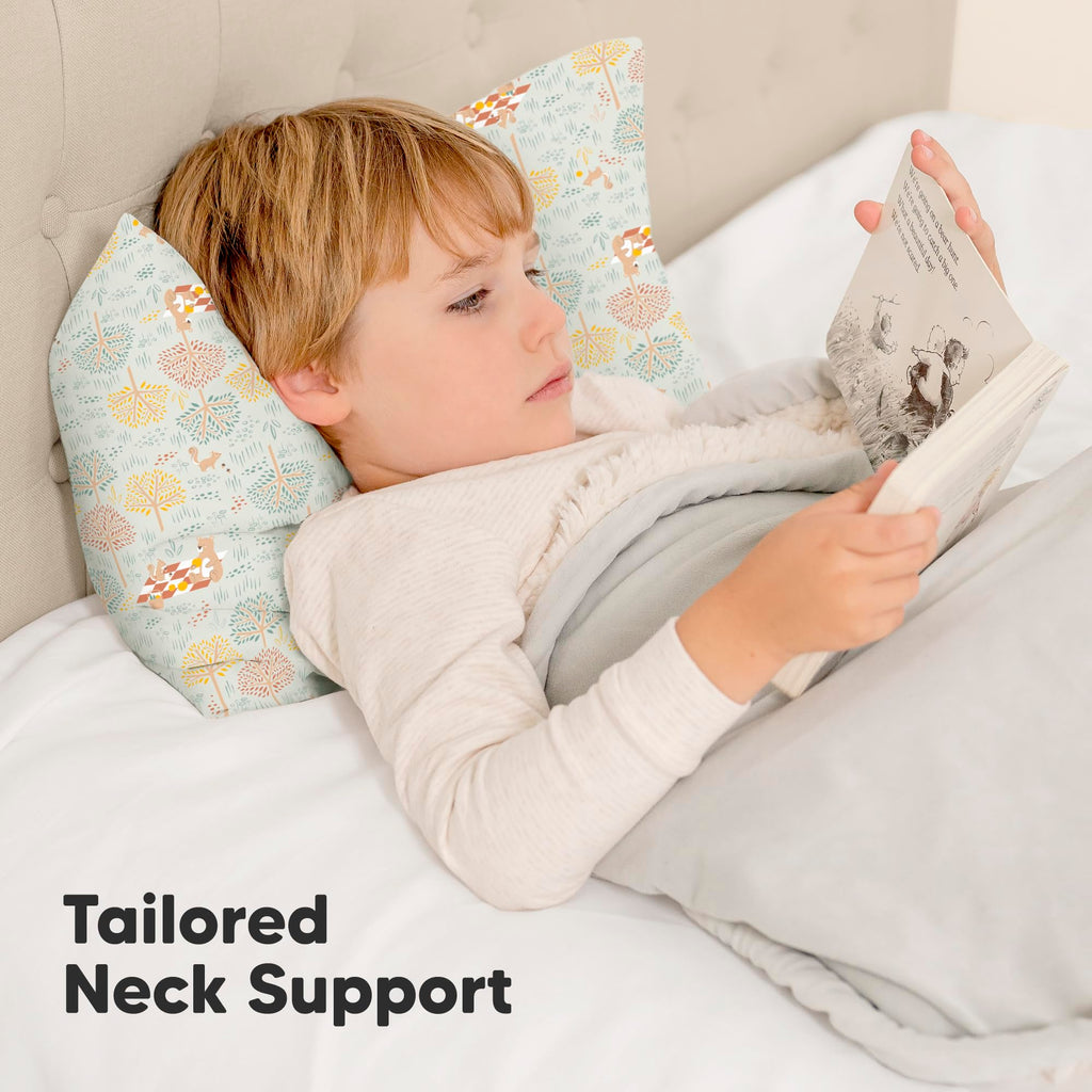 Toddler Pillow with Pillowcase, 13x18 My Little Dreamy Pillow (Wild Picnic)