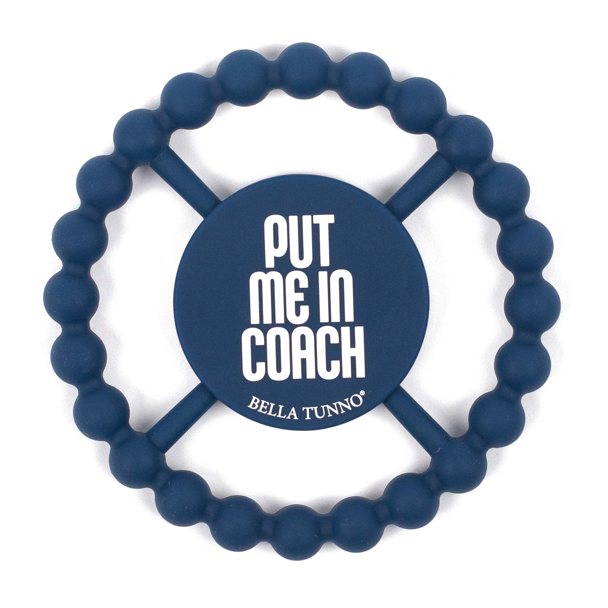 Baby Teether by Bella Tunno, Silicone Teethers for Babies 3-6 Months, 6-12 Months, Baby Toys, Pacifier, Teething Relief, Boys, Girls, Coach