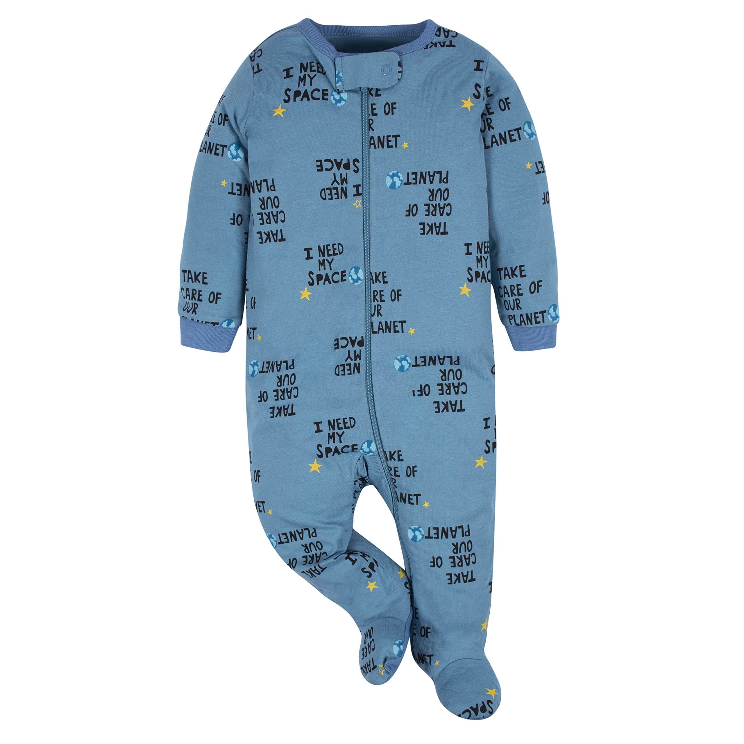 Gerber Baby Boys 4 Pack 'N Play Footie And Toddler Sleepers, Space, 3-6 Months US