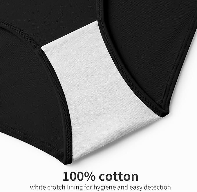 Angelhood 6 Pack Womens Cotton Maternity Underwear,Healthy Maternity Pregnancy Panties Postpartum Mother Under Bump Underwear