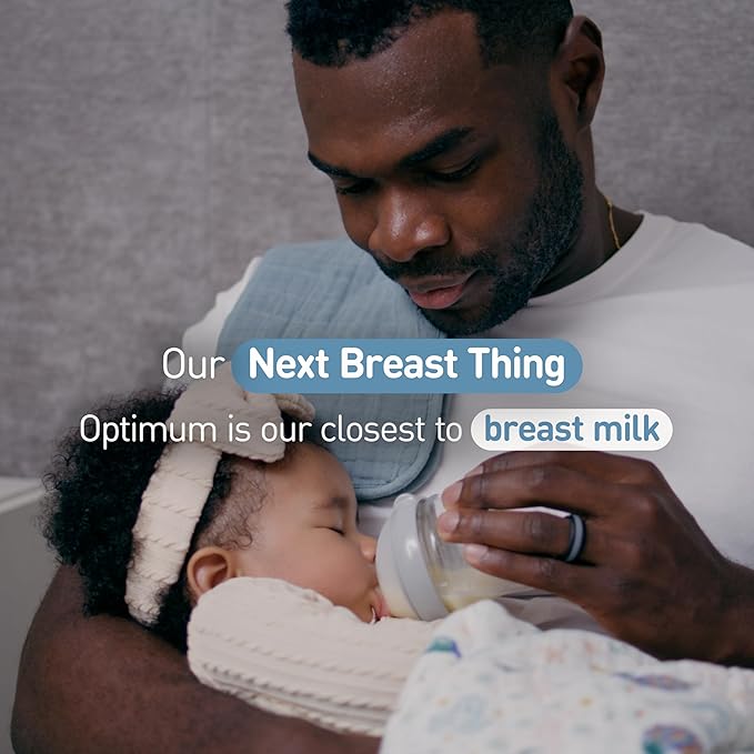 Enfamil Optimum (Enspire), Our Closest Formula to Breast Milk, Immune-Supporting Lactoferrin and Brain-Supporting DHA Baby Formula, Powder 20.5 Oz Tub, Pack of 4
