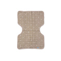 Little Unicorn Ultra-Absorbent Premium Burp Cloth | Soft on Baby's Skin | Larger Size | Ergonomic Design (Taupe Cross)