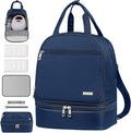 Derbiedersinn Breast Pump Backpack for Working Moms – Spectra Compatible Pump Bag, Waterproof & Spacious with Pockets for Breast Pump, Bottles, and Nursing Essentials – Ideal for Spectra S1/S2, Blue