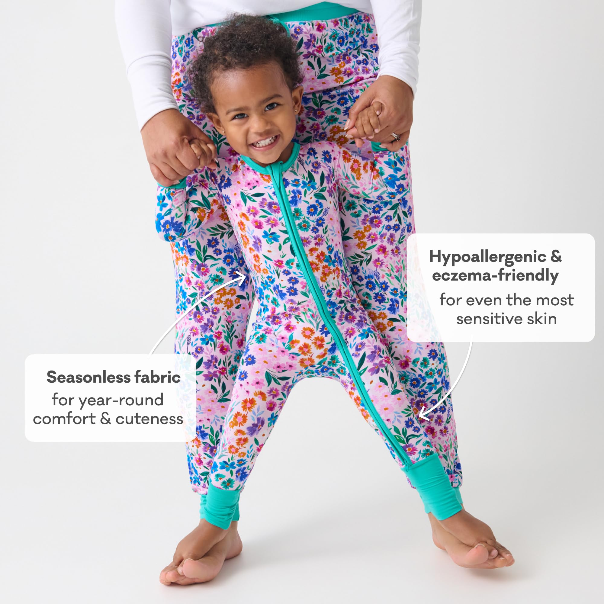 Little Sleepies Baby Pajamas, Sweet Pea, 18-24 months