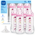 MAM 11oz Active Natural Flow Active Anti-Colic Baby Bottle, 4+ Mths, 4 Pack