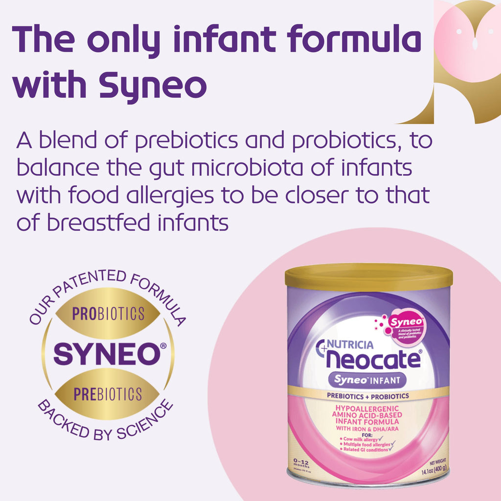 Neocate Syneo Infant Hypoallergenic Formula 0–12 Months 14.1oz