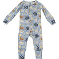 Loulou Lollipop Baby Sleeper, 2-Way Zipper, Soft & Breathable TENCEL™ Lyocell, All Season, Baby Girl & Boy, 3-6 Months - Planets