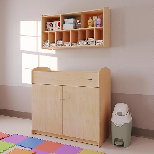Foundations Mini Hands-Free Diaper Pail with Airtight Lid - Durable & Odorless Diaper Disposal, Large Capacity, Holds up to 30 Newborn Diapers, Refill with Any Bags - Sand