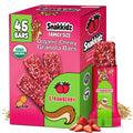 Snakkidz Organic Granola Bars, Strawberry, Seed oil free,15 Bars