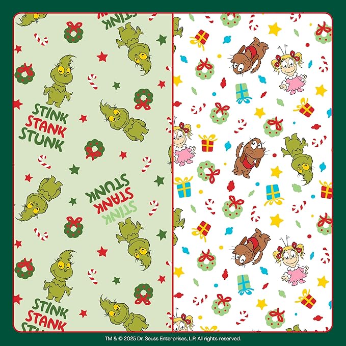Hello Bello Dr. Seuss Baby Grinch Premium Diapers, Size 1 (8-12 lbs), 82ct Plus Bonus Wipes: Softness & Protection for Sensitive Skin