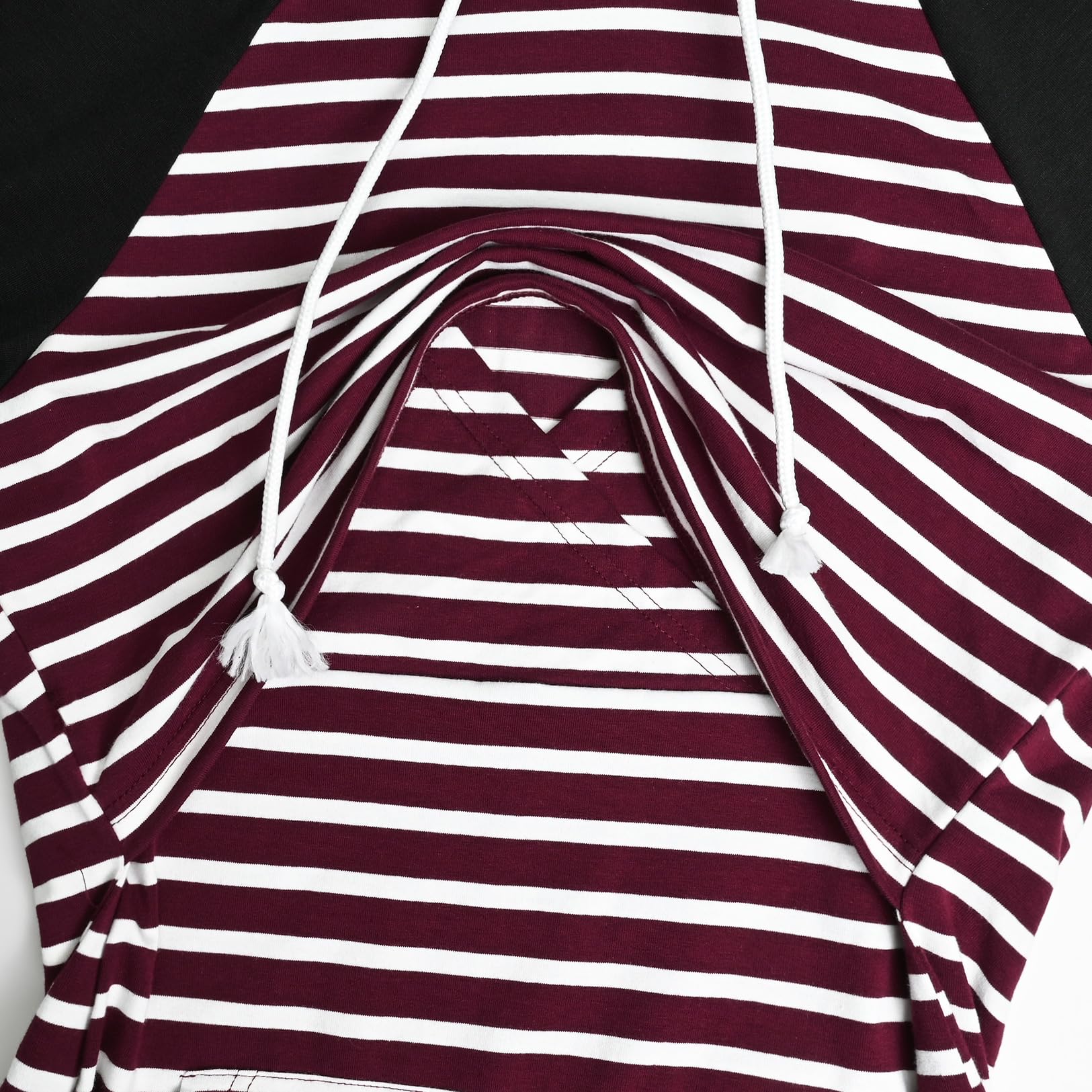 Women's Maternity Nursing Shirts Top Long Sleeves Breastfeeding Tops Casual Clothes with Kangaroo Pocket