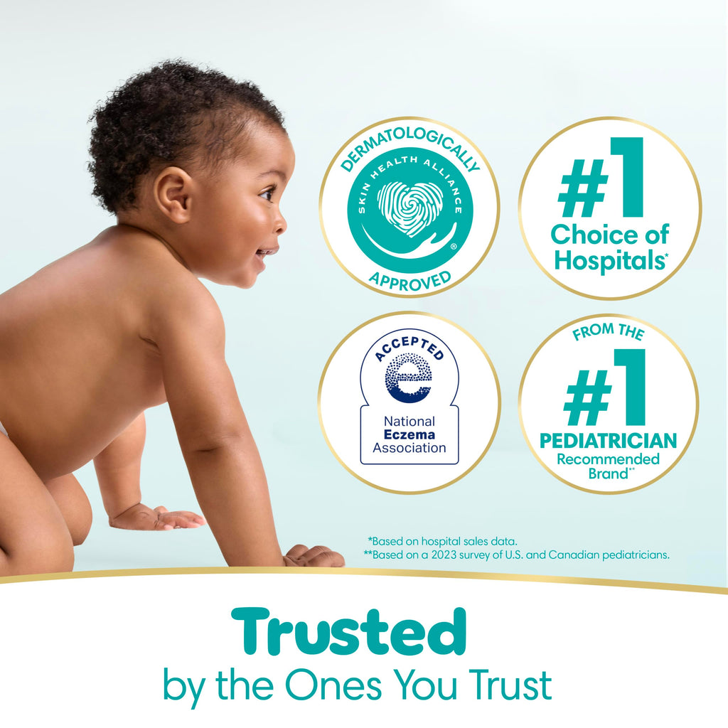 Pampers Sensitive Baby Wipes, Clinically Proven, Fragrance Free, Unscented, Water Based, Hypoallergenic Baby Wipes, Multi-Use Wipe, Hand Wipe 672 Total (12X Flip-Top Packs)