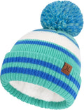 FZ FANTASTIC ZONE Kids Toddler Winter Hat Beanie with Warm Fleece Ski Baby Hats for 2-7 Years Skull Cap Baby Boys Girls Gifts