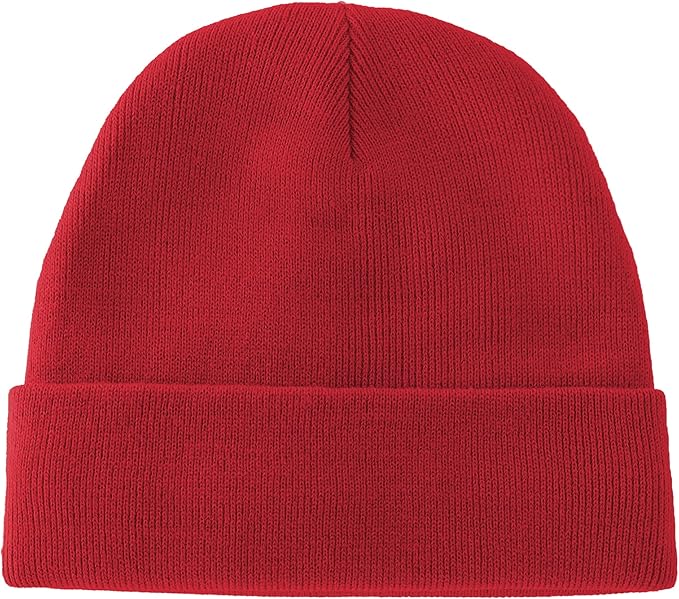 ROYBENS 100% Cotton Baby Beanie Cute Toddler Winter Hat Boys Girls Kids Soft Warm Knit Cuffed Caps Beanies for 0-8 Years