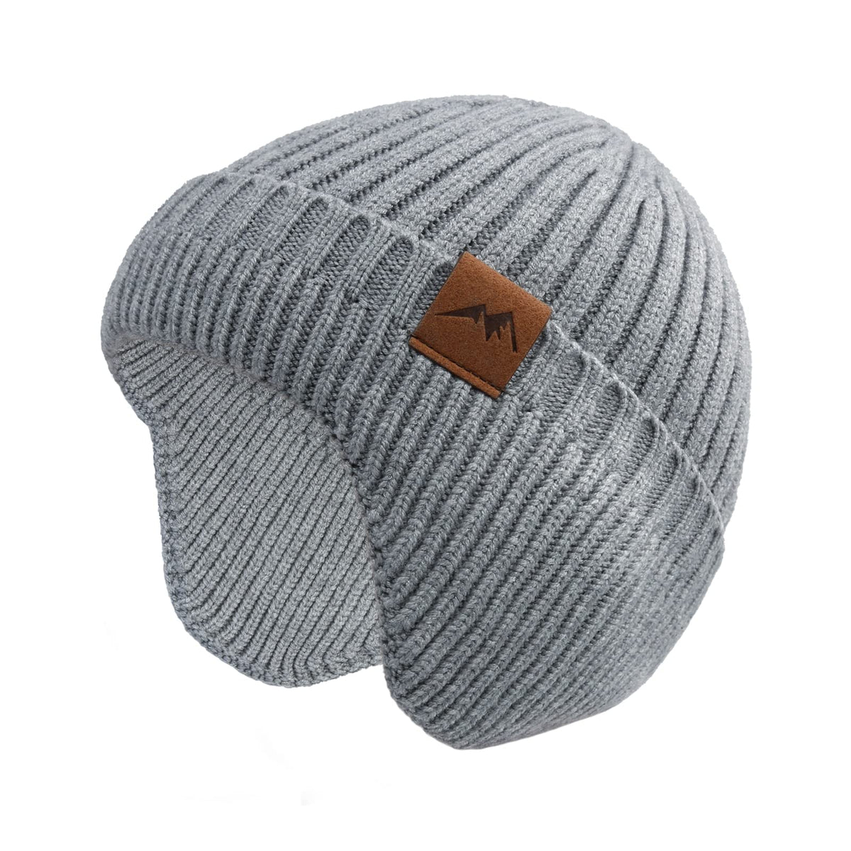 POXIMI Baby Boy Winter Hat Toddler Warm Beanie Girl Knit Hats with Earflap Kid Cute Earmuffs Blue