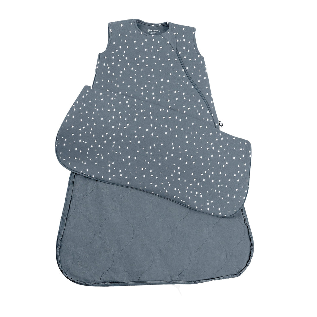 GUNAMUNA Sleep Sacks for Babies Toddlers and Newborns, Easy Changing Diaper Zipper, 2.5 TOG, Sage, 24-36 Months