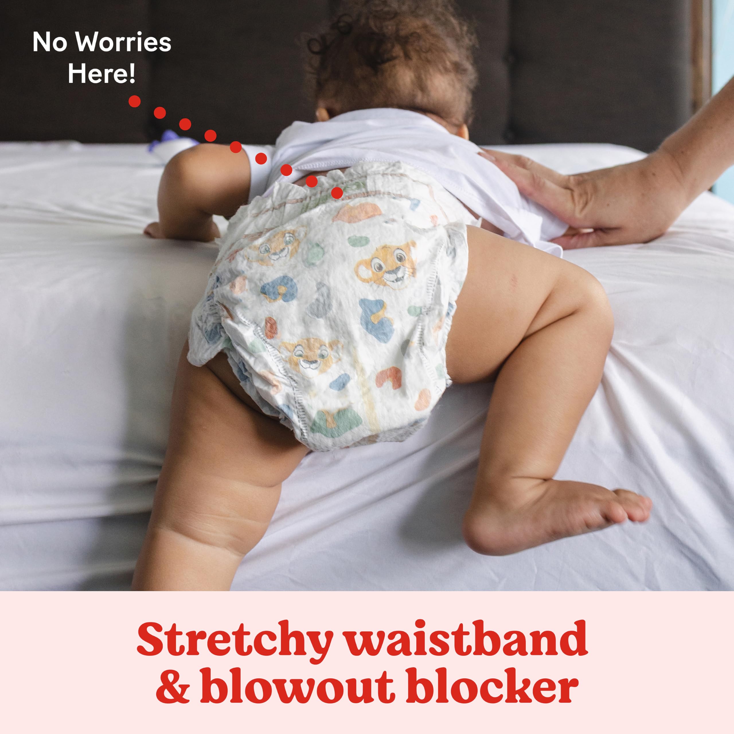 Huggies Little Movers Baby Diapers, Size 4 (22-37 lbs), 66 Ct, Packaging May Vary