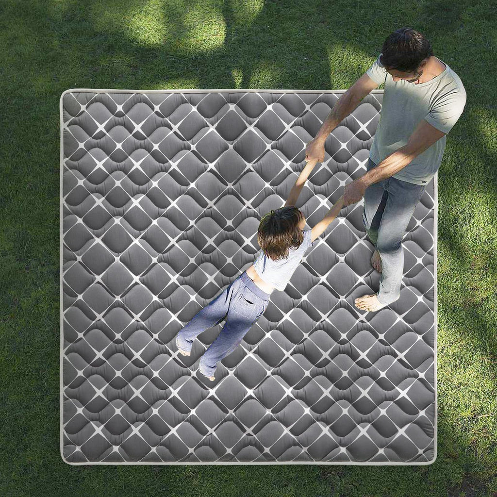 High-Density Foam Baby Play Mat, 59x59 Inches Thicken One-Piece Comfortable and Soft Playmat, Non Slip Machine Washable Floor Mat for Infants, Tapete para Bebes,Toddlers