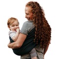 Hip Baby Wrap Ring Sling Carrier for Baby, 8-35 lbs - Stone