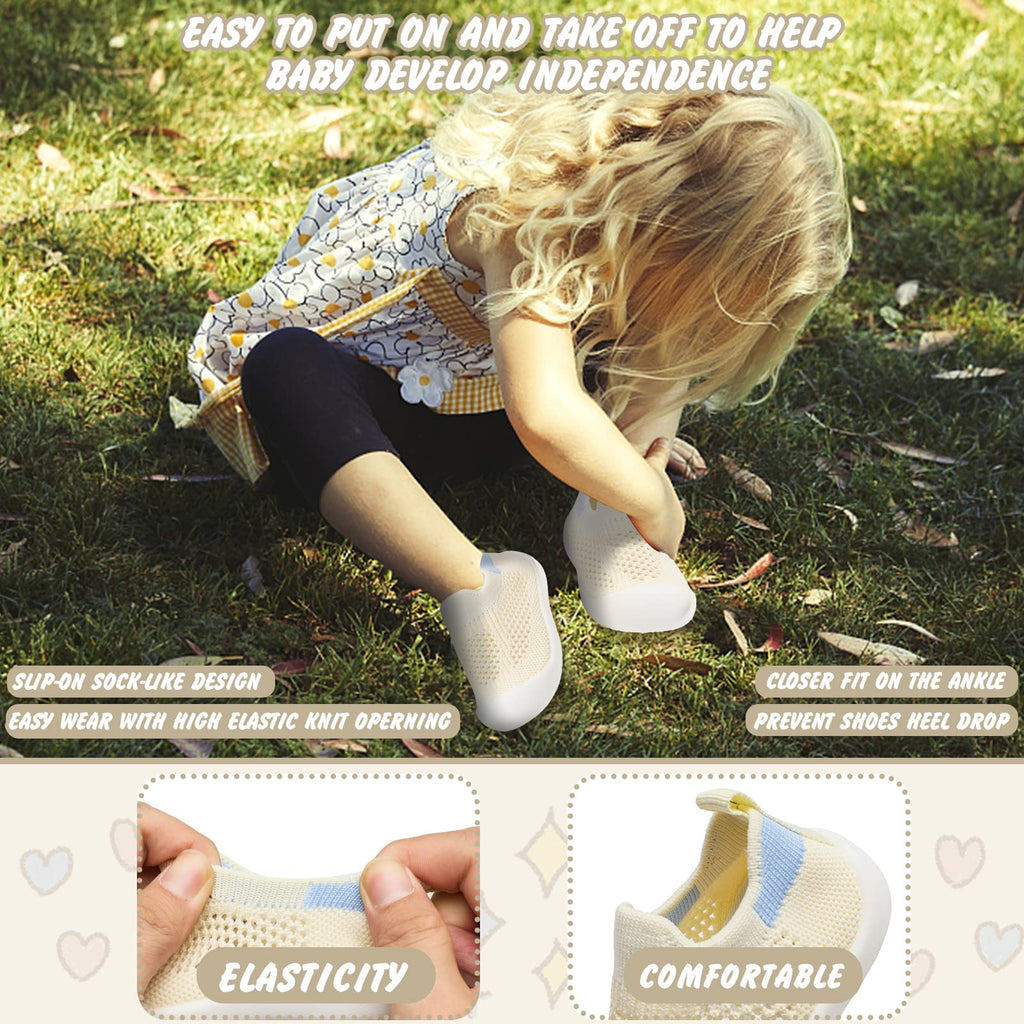 Baby Boy First Walking Shoes Girl Toddler Soft Sole Breathable
