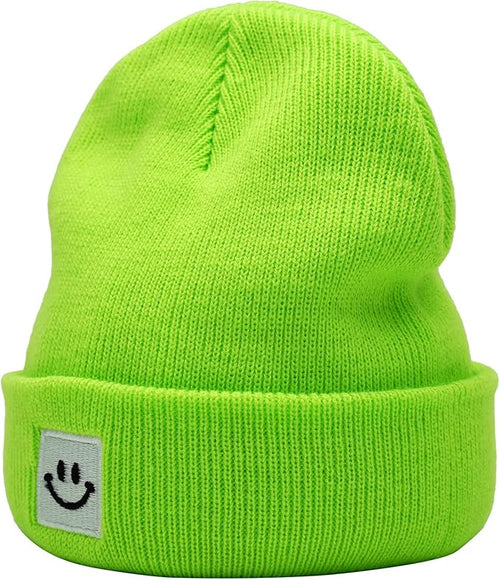 55cube Baby Beanie 3-5 Years 5-8 Years Lime Green