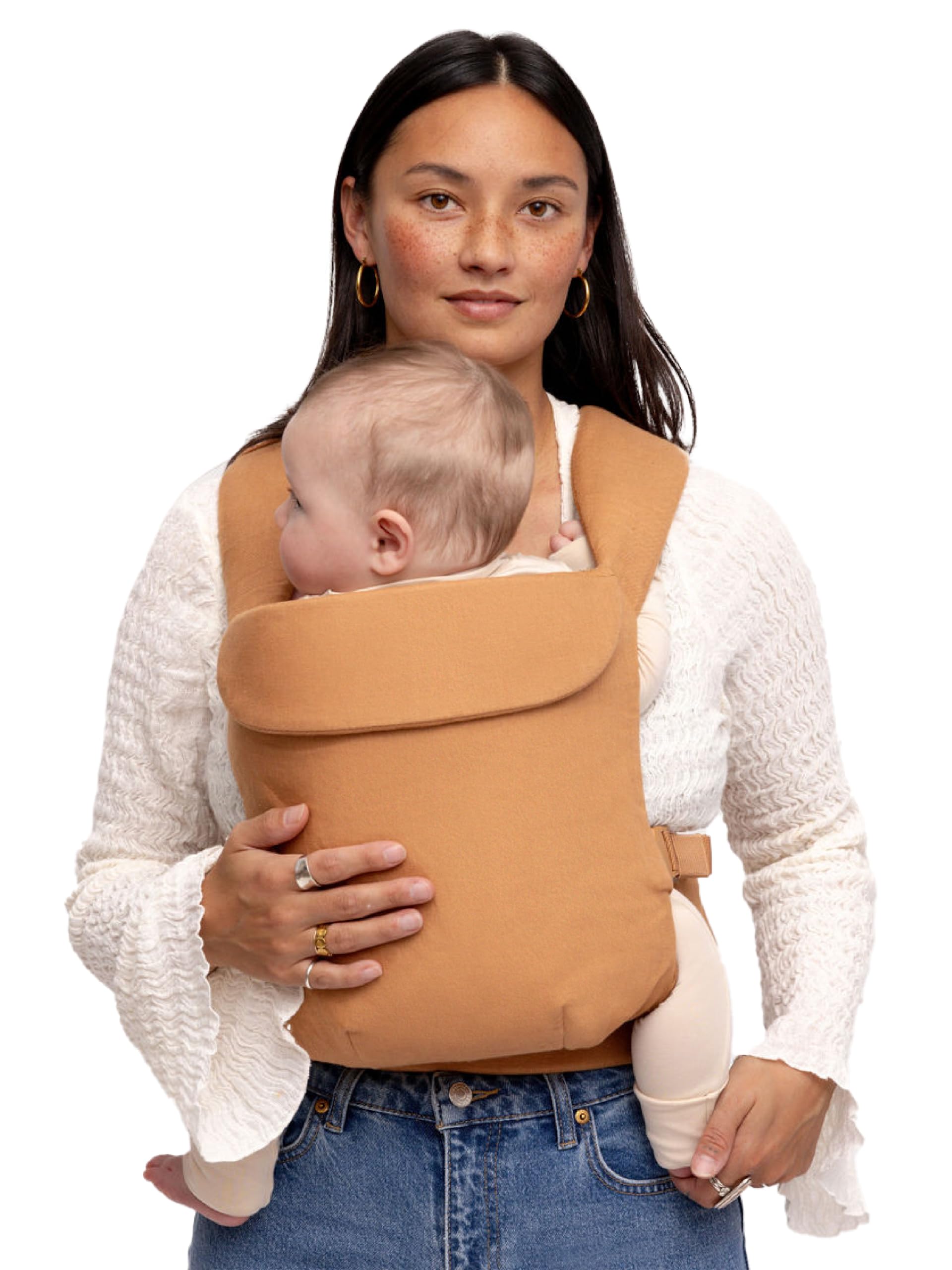 WildBird - Aerial Buckle Carrier - 2-24 Months - Standard (XS-XL) Willow - Front or Back Carry - Cross Straps, Lumbar Support, Headrest - Hip Healthy - Baby Carrier - Baby Essentials - New Mom Gifts