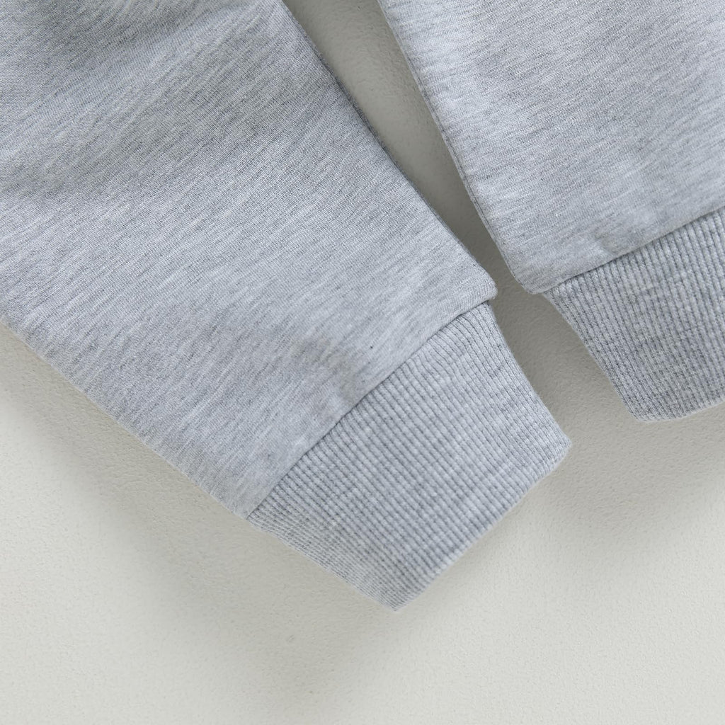 Kupretty Toddler Baby Boy Color Block Sweatshirt Pants Set